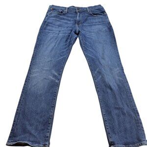 Lucky Brand Jeans Mens 34x30 Blue 410 Athletic Slim Dark Wash Denim